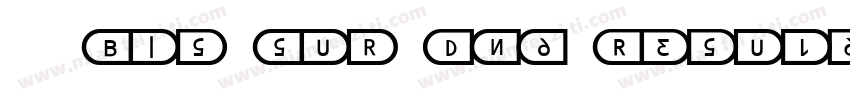 4 Big Sur DNA Regular字体转换